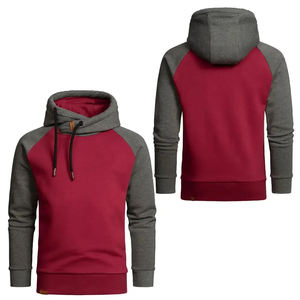 Sweat-shirts et sweats à capuche unis de haute qualité pour hommes avec logo personnalisé, vêtements d'hiver respirants fabriqués par le fabricant - Product Image 1