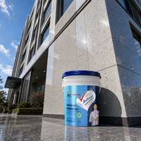 Vernis de protection anti-pollution en cristal de silicium inorganique pour façade d'hôtel et de villa au Golfe du Moyen-Orient