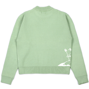 Pull d'hiver pour hommes motif jacquard décontracté col rond tricots personnalisés tricotés anti-rétrécissement 100% coton - Product Image 5