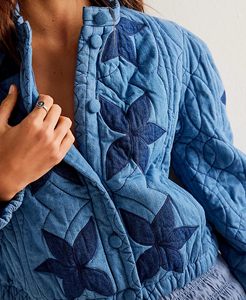 เสื้อแจ็คเก็ตพัฟเฟอร์ผู้หญิงไซส์ใหญ่ สไตล์ลำลอง สำหรับกิจกรรมกลางแจ้ง เป็นมิตรกับสิ่งแวดล้อม ระบายอากาศได้ดี กันลม พร้อมซับในผ้าฝ้าย - Product Image 3