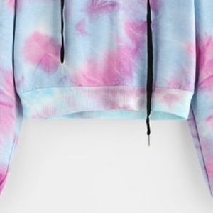 Professional Women's Crop Hoodies <b>Top</b> Trending 100% Cotton <b>Winter</b> Clothing with Front Logo Hooded Collar Wholesale - Product Image 6