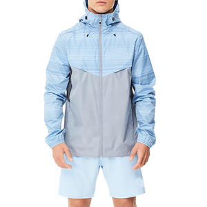 Ensemble de survêtement décontracté en nylon pour homme – Veste coupe-vent et pantalon de survêtement personnalisables avec logo – Couleurs contrastées – Grande vente - Product Image 4