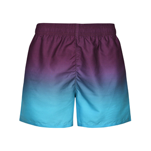 Short de bain personnalisé pour hommes avec impression par sublimation respirante à motif solide en polyester et nylon-Service OEM - Product Image 5