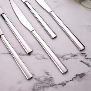Set of 6 Smooth <b>Slice</b> <b>Knives</b> Stainless Steel Blades - Product Image 4