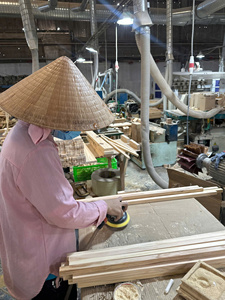 Gỗ vuông chốt rắn gỗ cứng que thô chưa hoàn thành gỗ gậy để xây dựng đồ gỗ tùy chỉnh chiều dài gỗ chốt thanh & gậy - Product Image 2