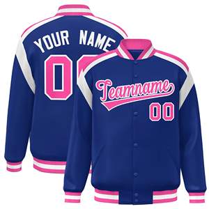 Chaqueta Varsity cómoda personalizable de alta calidad de fábrica directa Carta de diseño totalmente personalizada para deportes de invierno Béisbol - Product Image 6