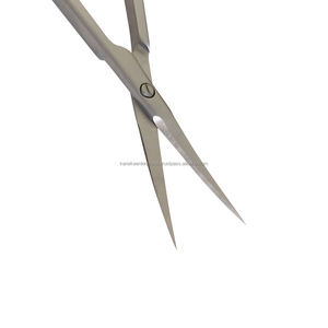 Ciseaux à ongles pliables en acier inoxydable, durables, tranchants, courbés, pour manucure, cuticules, outils professionnels de soins de beauté - Product Image 6