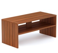 Ensemble de table basse et table d'appoint de luxe au design moderne Oliver amélioré avec étagères (personnalisation disponible)