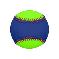 Sliotars de Entrenamiento Profesionales Multicolores Duraderos al por Mayor con Logotipo Personalizado para Pelotas de Softbol y Hurling (Materiales de PVC y Goma)