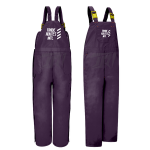 Ensemble de vêtements de travail de sécurité en polyester imperméable réfléchissant personnalisable pour les travailleurs de la construction comprenant une chemise à bavette globale - Product Image 2