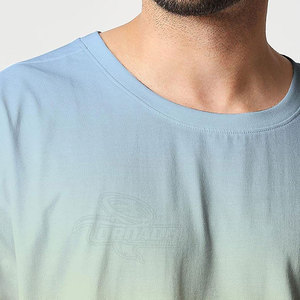 T-shirt pour homme de haute qualité, best-seller, surdimensionné, 100% coton, couleur unie, respirant, séchage rapide, décontracté, logo personnalisé - Product Image 5