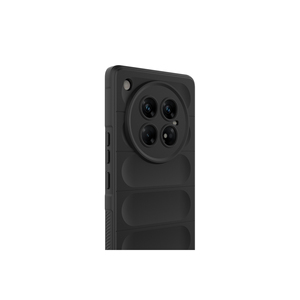 Coque Infinix Zero 40 5G en silicone TPU souple, motif ethnique, dos ajouré, bleu marine - Product Image 2