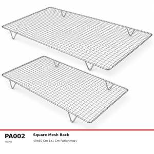 ฟิดา เกลซ กริด สแควร์ เมช 40x60 ซม. สแตนเลส - Product Image 1
