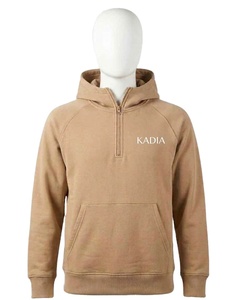 Soldes d'usine : Sweat à capuche homme hiver épais 100 % coton, coupe ample oversize, couleur unie, écologique, avec poche - Product Image 4