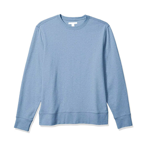 2025 nueva llegada sudadera de algodón 100% para hombre logotipo personalizado jersey en blanco ropa de invierno último estilo patrón sólido - Product Image 1