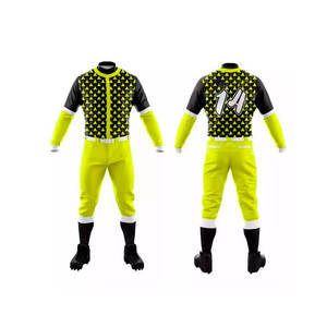 Conjunto de camiseta de béisbol de equipo juvenil sublimado personalizado naranja liso bordado con logotipo - Product Image 6