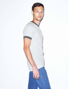 Organique Coton Ringer Tee 50/50 T Chemises - Product Image 3