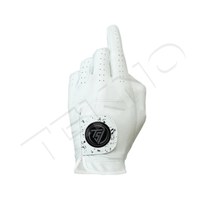 Guantes de golf de cuero suave de alta calidad Guantes de golf al por mayor personalizados deportivos transpirables - Product Image 2
