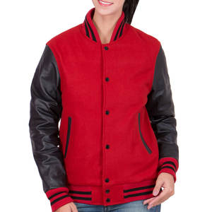 Chaqueta con letras para mujer de gran calidad, nueva chaqueta bomber corta de manga larga con relleno de algodón, diseño de punto transpirable - Product Image 3