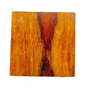 Posavasos de madera de nogal redondo y cuadrado de arte elegante para restaurante Prties - Product Image 6