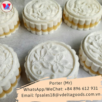 Pâte de haricot mungo traditionnelle vietnamien impression gâteau utilisation avec les vacances de thé