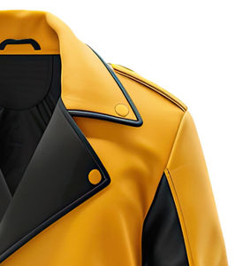 Chaqueta de cuero de calidad superior para hombre Chaquetas de cuero genuino a precios al por mayor Chaqueta de moda de cuero marrón para hombre - Product Image 3