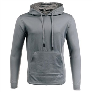 Venta al por mayor OEM Men's Street Wear Pullover Hoodie con diseño cónico bordado de talla grande y forro polar Anti-Shrink - Product Image 1