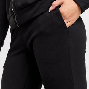 Conjunto Deportivo de Felpa para Mujer, Nuevo Modelo 2025, con Logotipo Personalizado, Ecológico, 100% Algodón, Transpirable, para Tallas Grandes, Otoño - Product Image 6