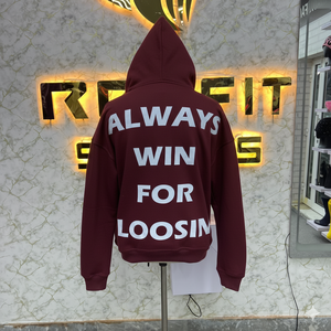 เสื้อฮู้ดสวมหัวสำหรับผู้ชายเสื้อฮู้ดแบบกำหนดเองพิมพ์ลาย - Product Image 4