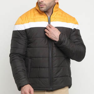 Logo personnalisé hommes hiver à manches longues doudoune avec col montant fait à la main dernier style manteau bouffant sur mesure - Product Image 1
