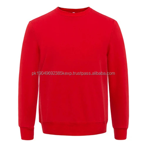 Tela personalizada de alta calidad 100% algodón peso pesado cuello redondo algodón mezclado sudadera hombres con sudadera personalizada - Product Image 1