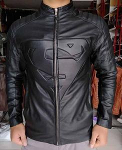 OEM Custom High Street Vintage Wool Genuine Leather Men's <b>Racer</b> <b>Jacket</b> Cool Design Waterproof Windproof Zip Closure for Winter - Product Image 4