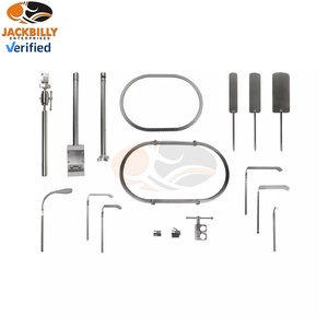 ชุดเครื่องมือผ่าตัดอเนกประสงค์แบบครบวงจรชุดเครื่องมือผ่าตัดพื้นฐานแบบเวิร์กฮอร์สระดับพรีเมียม - Product Image 6