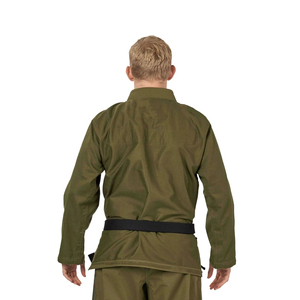 ชุดยูนิฟอร์มศิลปะการต่อสู้แบบดั้งเดิมสำหรับคาราเต้ ยูโด พร้อมโลโก้ด้านหน้า ผลิตจากผ้าฝ้าย 100% แห้งเร็ว คุณภาพระดับมืออาชีพ ขายส่ง - Product Image 5