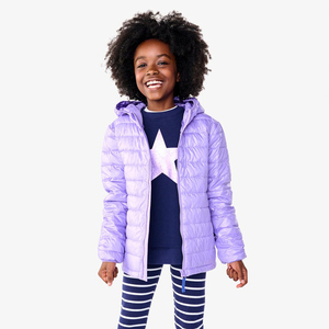 Chaquetas y chalecos acolchados coloridos para niños, ropa de abrigo de invierno ligera y cálida con capucha y logotipo personalizado para niños y niñas - Product Image 6