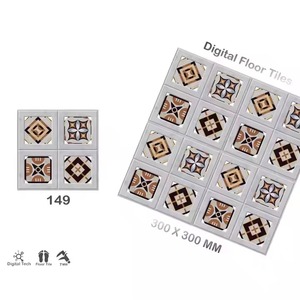 Vistaar Brand Philippines 300x300mm Popular Outdoor Irregular Design Matt Non-Slip Porcelain <b>Ceramic</b> Floor Tiles 30x30 - Product Image 2