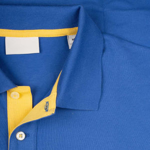 Nouvelle mode de t-shirts unis doux en coton respirant blanc chemises avec logo personnalisé chemises polo slim fit à manches courtes pour hommes - Product Image 4