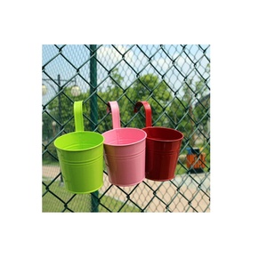 Jardinière décorative en métal doré, grands Pots de fleurs d'intérieur/Pots de plantes d'extérieur/jardinières en acier pour produits soldes - Product Image 3