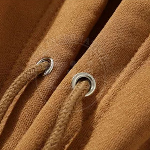 Ensembles de vêtements de jogging d'hiver décontractés grande taille pour hommes 100% coton Logo personnalisé de haute qualité respirant léger - Product Image 3