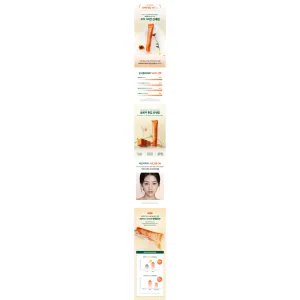 Sérum solaire éclaircissant Brukesia Glow Tone-Up 30 ml - Crème solaire visage illuminatrice avec niacinamide, acide glycolique et thé vert pour usage domestique - Product Image 3