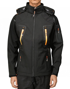 Premium New Activewear Winter Special Softshell Jacket para hombres Venta al por mayor a prueba de viento Zipper Comfort Fabric Elastic Cuffs Jacket - Product Image 1