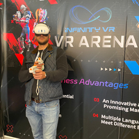 Máquina de Realidad Virtual InfinityVR, Arena de Movimiento Libre, 4, 6, 8, 10 Jugadores, Experiencia de Disparos de Zombies en 9D, Máquina de Juegos de Realidad Virtual
