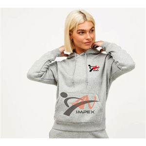 Pull à capuche avec logo imprimé personnalisé de haute qualité pour femmes Sweat-shirt à capuche flexible pour femmes - Product Image 3