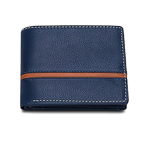 Cartera de Cuero Genuino para Hombre de Alta Calidad, Multifuncional, Gran Capacidad, con Forro de Poliéster, Moda de Lujo - Product Image 2