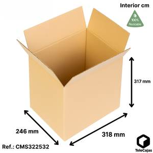 Sturdy 32x24.5x31.5 cm Rigid Cardboard <b>Box</b> for Shipping & Storage Approx. Bottle Height (Capacity 12 Wine Bottles) - Product Image 2