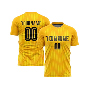 American football kit 100% Polyester Fabric set breathable quick dry <b>products</b> fit customized logo print Jersey <b>Soccer</b> Jersey - Product Image 6