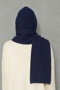 Women's Soft Textured <b>Knitted</b> Hooded <b>Scarf</b> Keeps Warm Stylish and Comfortable Stylish Look Autumn Winter ODM OEM Service - Product Image 6