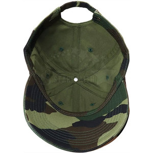 Sombreros de béisbol con estampado de camuflaje personalizado para hombre Sombrero curvo de estilo deportivo para precio al aire libre - Product Image 6