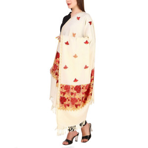 Embroidery Design Fashion <b>Scarf</b> Pashmina Ladies Shawls High Quality Printed Long <b>Wool</b> Shawls <b>for</b> <b>Women</b> - Product Image 2