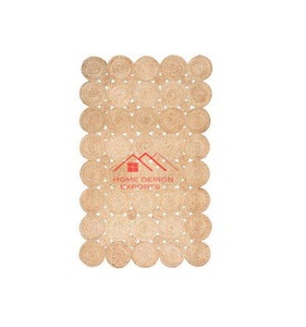 Pure Khadi Fabric Tejido a mano Venta caliente Decoración para la sala de estar Alfombras y alfombras a precio al por mayor - Product Image 2